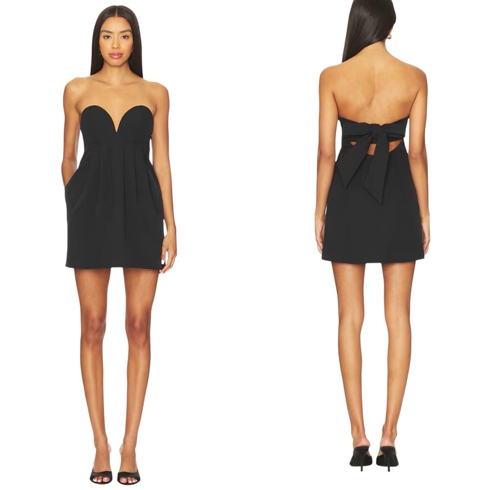 Free People Floreo Mini Dress In Black Size 8 Nwot
